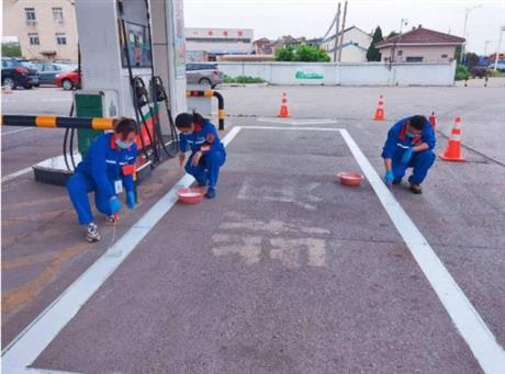 中國石化銷售股份有限公司河南平頂山石油分公司“百日競賽”治破、亮化工程